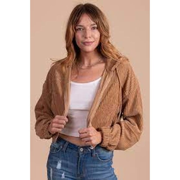 Cute Cropped Corduroy Jacket 🏠 - Picture 7 of 8